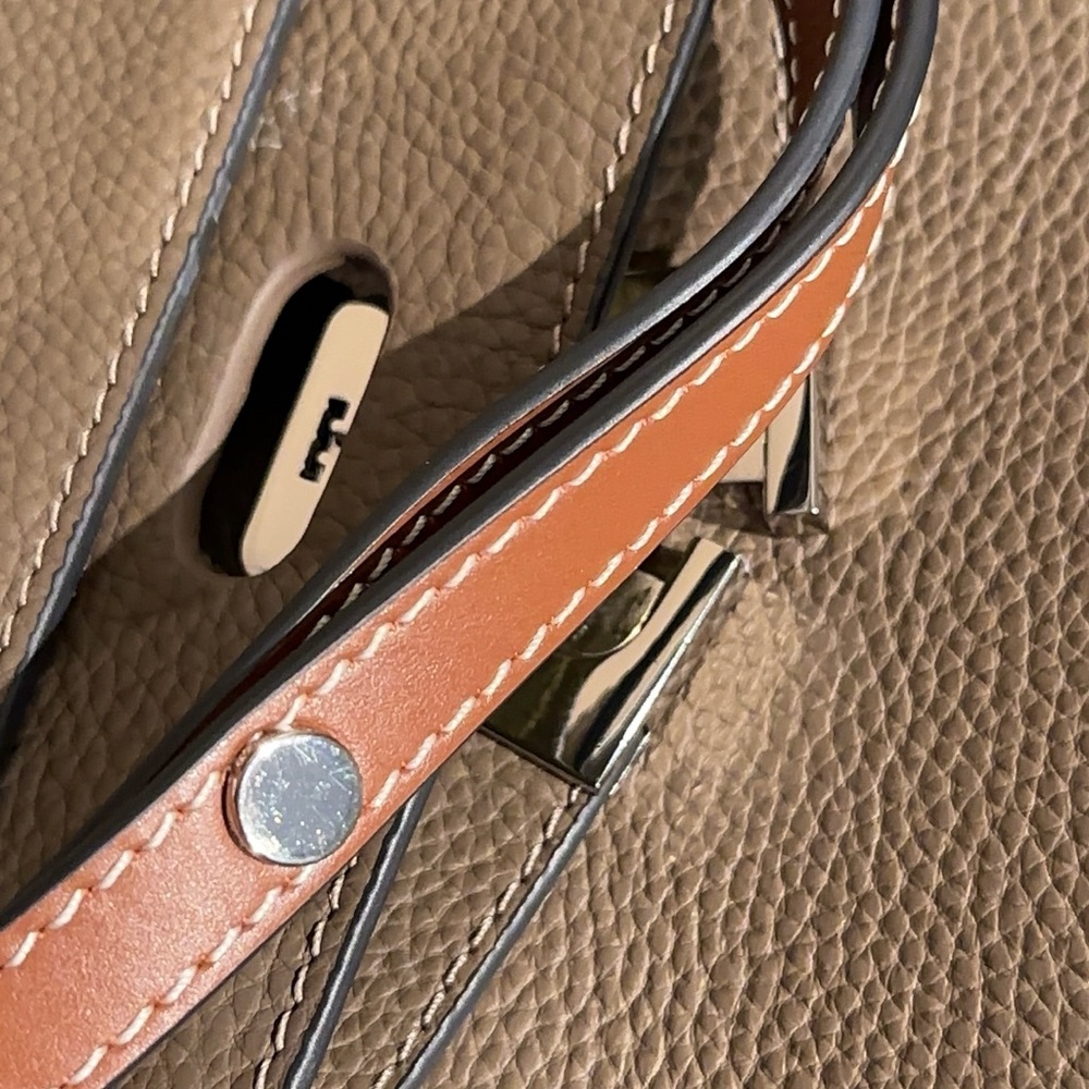 Tory Burch Lee Radziwill shoulder bag, Wild Mashroom - Picture 12 of 17